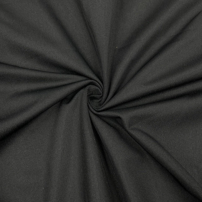 Brushed Tricot Durable Soft White Black
