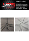 Cotton Rib Knit Fabric 1x1 White Black