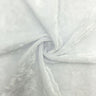 Crushed Velvet Poly Spandex White Sublimation