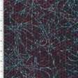 Printed Poly Spandex Wet Print Abstract Web