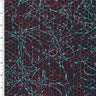 Printed Poly Spandex Wet Print Abstract Web