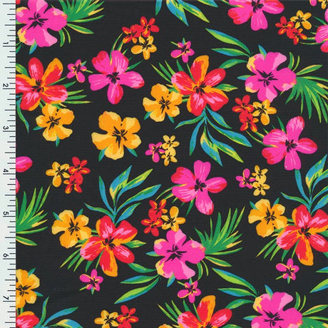 Printed Spandex Mama Mia Floral Activewear