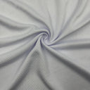 Mesh Heavy Interlock White Performance Fabric