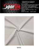 Eco-Friendly Spandex Fleece White Compression Activewear