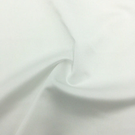 Recycled Poly Tricot Shiny White Swimwear