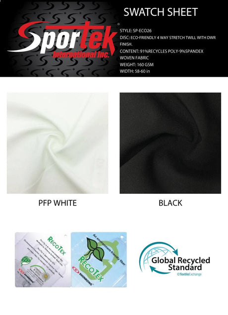 Eco-Friendly Twill 4-Way Stretch DWR Fabric