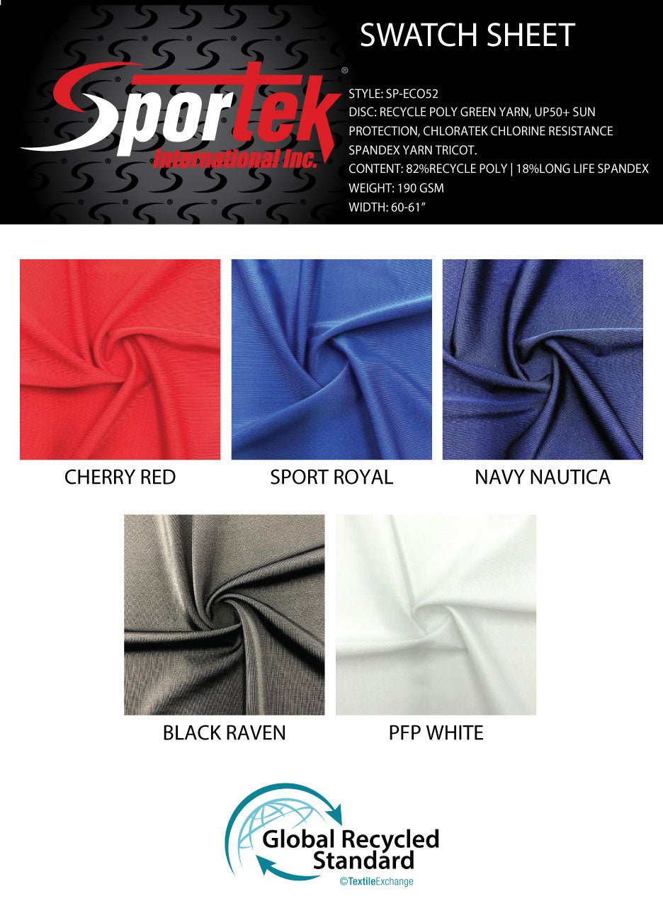 Recycled Polyester Spandex Swimwear Fabric