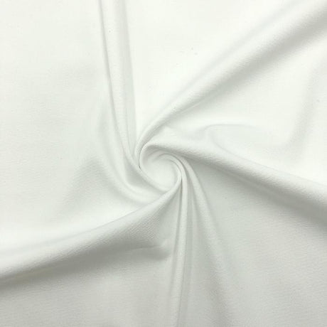 Recycled PET Spandex White Swimwear Fabric