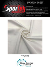 Recycled Spandex Tricot White Sublimation Fabric UV50+