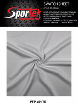 Scuba Recycled Polyester Fabric PFP White