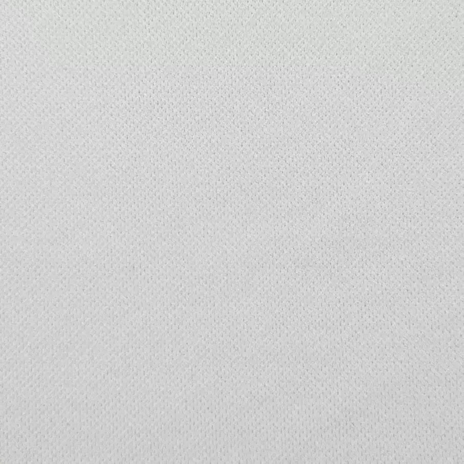 Scuba Recycled Polyester Fabric PFP White