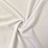 Stretch Mesh Micro Mesh and Eyelet White