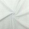 Poly Spandex Perforated Fish Eye Mesh White