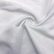 French Terry Spun Poly Heavy White Sublimation