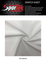Stretch Mesh White Moisture Management