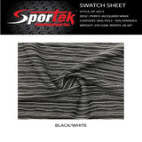 Perfo Jacquard Compression Fabric Black & White