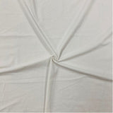 Compression Tricot White Swimwear Fabric