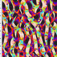 Nylon Spandex Love Maze Wet Print