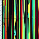 Nylon Spandex Tricot Neon Abstract Stripe Print