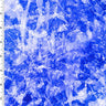 Printed Nylon Spandex Ice Land Cobalt Blue
