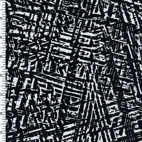 Printed Nylon Spandex Sky View Swimwear Fabric