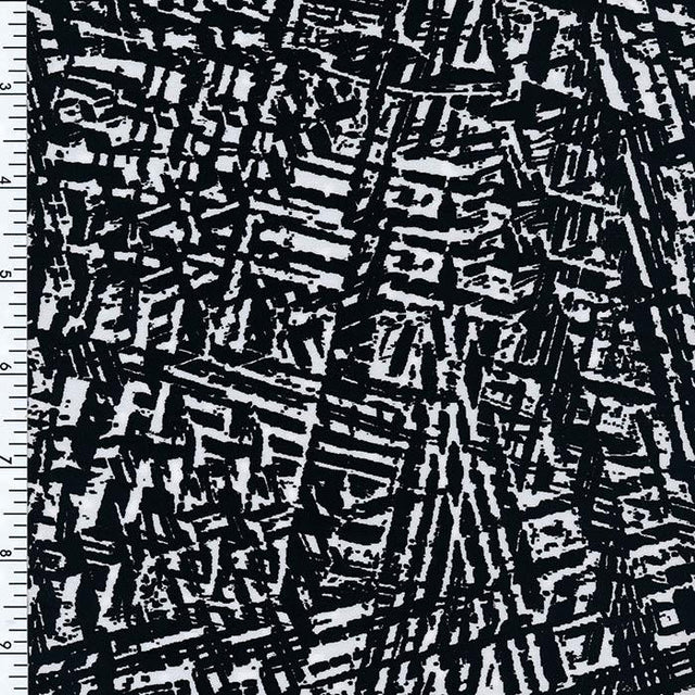 Printed Nylon Spandex Sky View Swimwear Fabric