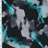 Printed Nylon Spandex Abstract Race Swimwear