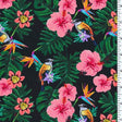 Printed Spandex Night in Maui Floral