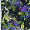 Printed Spandex Paisley Wet Print Swimwear