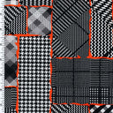 Nylon Spandex Wet Print Abstract Swimwear Fabric