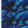 Printed Nylon Spandex Digital Rush Blue