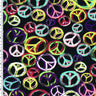 Printed Nylon Spandex World Peace Swimwear Fabric