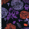Printed Nylon Spandex Lovely Night Garden