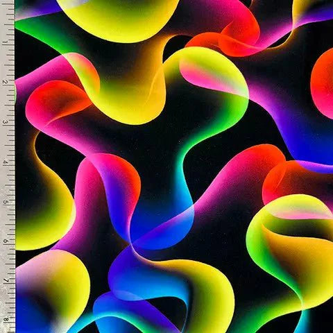 Printed Spandex Fabric Activewear Swimwear