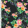 Printed Spandex Tricot Tropical Owl