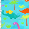 Printed Nylon Spandex Dinasure Party Swimwear Fabric