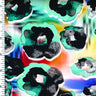 Printed Nylon Spandex Tricot Life Is Good Green