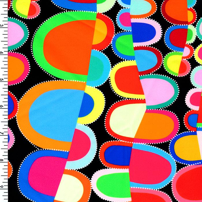 Printed Spandex Colorful DNA Nylon Spandex