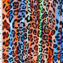 Printed Spandex Disco Leopard Nylon Swimwear Fabric