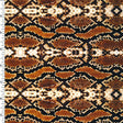 Printed Nylon Spandex King Cobra Skin Swimwear