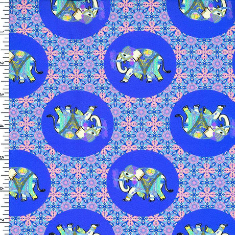 Printed Spandex Silk Elephant Nylon Spandex