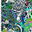Printed Spandex Tattoo Jungle Nylon Spandex