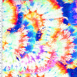 Printed Spandex 60s Fun Days Nylon Spandex