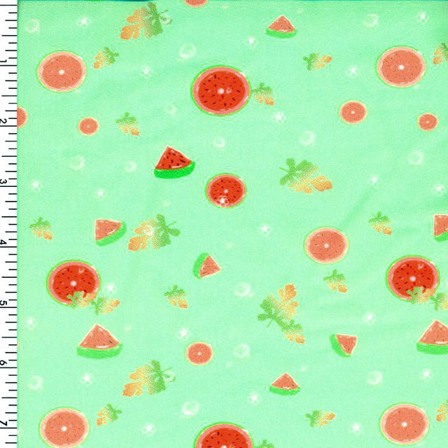 Printed Nylon Spandex Fruit Punch Swimwear Fabric