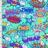 Printed Spandex Tricot Super Hero