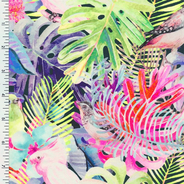 Printed Nylon Spandex Wet Print