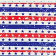 Printed Nylon Spandex Star Wet Print