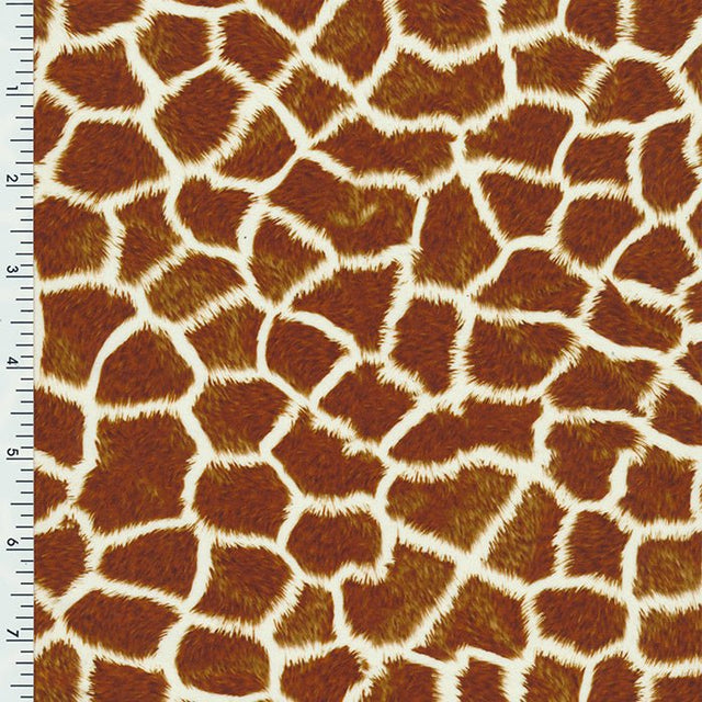 Printed Nylon Spandex Wet Print Animal