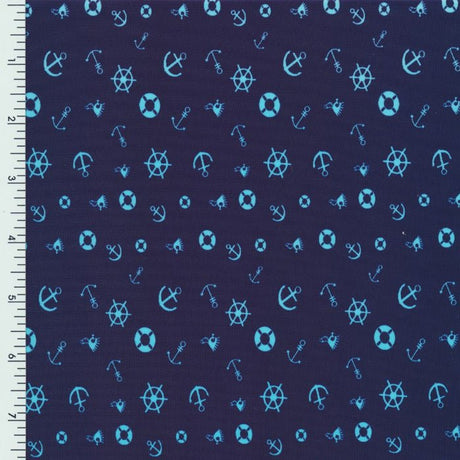 Nylon Spandex Fish Print Swimwear Fabric