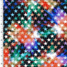 Printed Spandex Disco Star Nylon Tricot